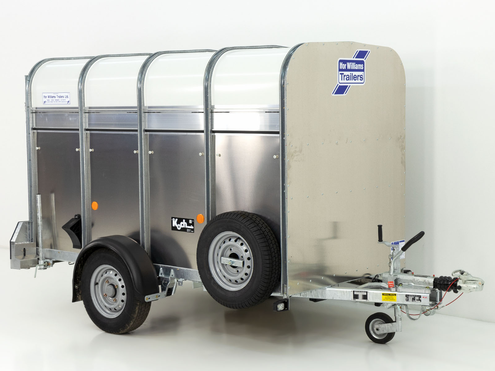 Ifor Williams Schaf- und Kälberanhänger P8G 124×250 cm Höhe: 120 cm | 1,4t-Neu