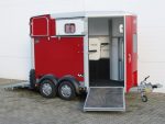Ifor Williams Pferdeanhänger HB506|Frontausstieg|rot-Neu – Bild 5