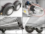 Ifor Williams Pferdeanhänger HB511|Heckklappen-Türkombination|silber-Neu – Bild 14