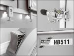 Ifor Williams Pferdeanhänger HB511|Heckklappen-Türkombination|silber-Neu – Bild 15