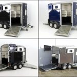 Ifor Williams Pferdeanhänger HB506|Frontausstieg-Neu