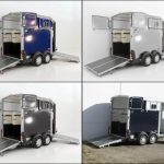 Ifor Williams Pferdeanhänger HB511|Heckklappen-Türkombination-Neu