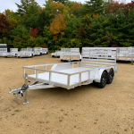 Sport Haven Deluxe Aluminium-Nutzanhänger 7 × 14 ft, 7K (Modell 2026), mit klappbarer Heckrampe
