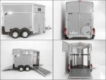 Ifor Williams Pferdeanhänger HB511|silber|Frontausstieg-Neu – Bild 13