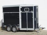 Ifor Williams Pferdeanhänger HB511|Heckklappen-Türkombination|schwarz-Neu – Bild 4