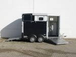 Ifor Williams Pferdeanhänger HB511|Heckklappen-Türkombination|schwarz-Neu – Bild 2